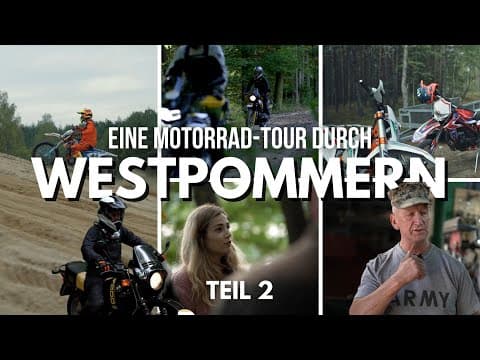 Eine Motorrad-Tour durch Westpommern: Teil 2 - Sandberge und Militärfahrzeuge