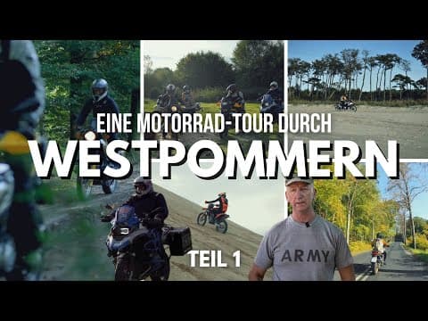 Eine Motorrad-Tour durch Westpommern: Teil 1 - aus tiefen Wäldern bis an die Ostsee