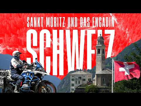Sankt Moritz und das Engadin - eine Motorradreise von den höchsten Pässen bis an den Comer See.